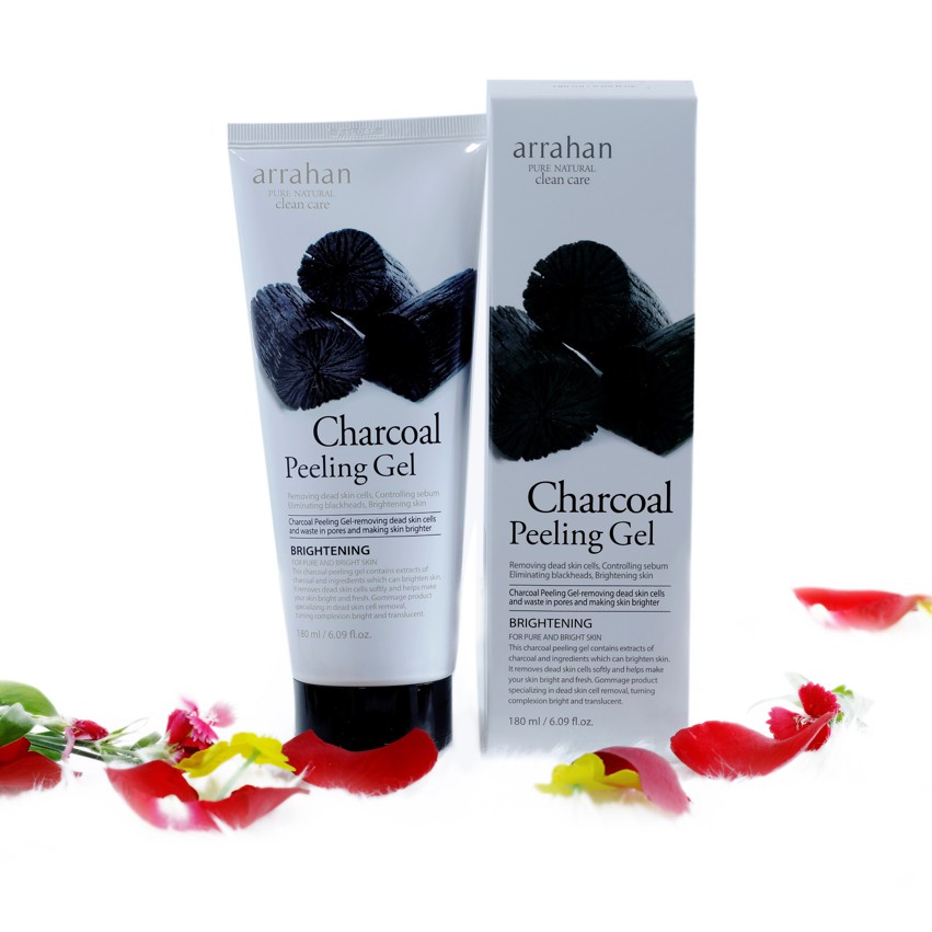 Tẩy da chết - Tẩy tế bào da chết chiết xuất từ than hoạt tính Arrahan Hàn Quốc 180ml | BigBuy360 - bigbuy360.vn