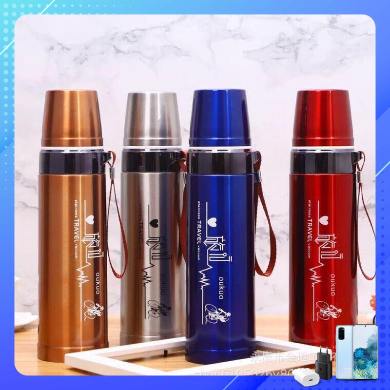 Bình Giữ Nhiệt - Ly Giữ Nhiệt Inox 3 Lớp 800ml