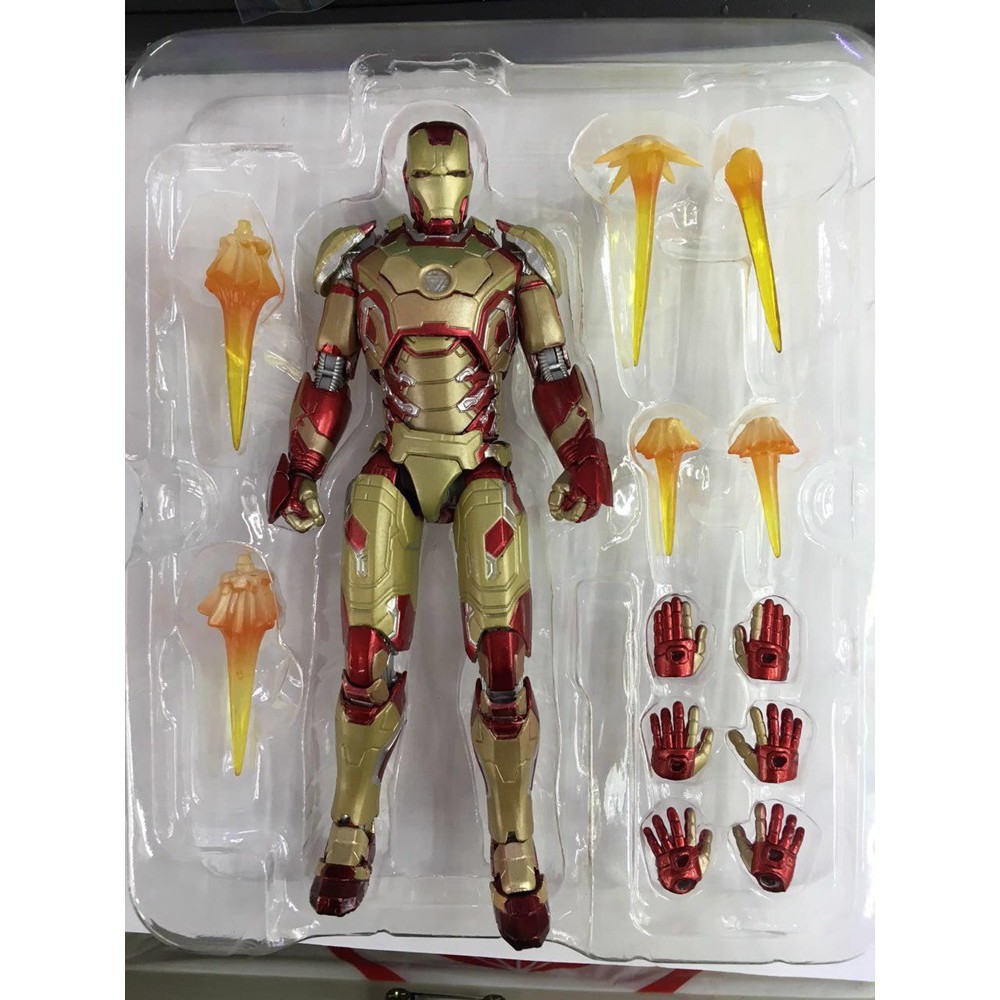 Mô Hình Nhân Vật Iron Man Mark 42 Bằng Pvc