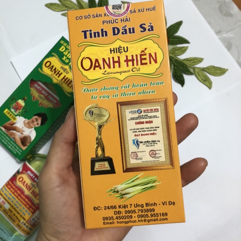 Tinh dầu Sả nguyên chất chai 100ml, tinh dầu chống muỗi