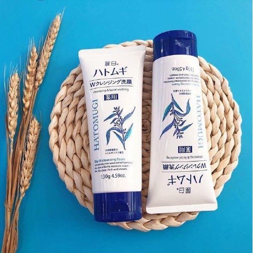 Sữa rửa mặt Hatomugi Naturie Cleansing Foam hạt Ý Dĩ Nhật Bản 130g