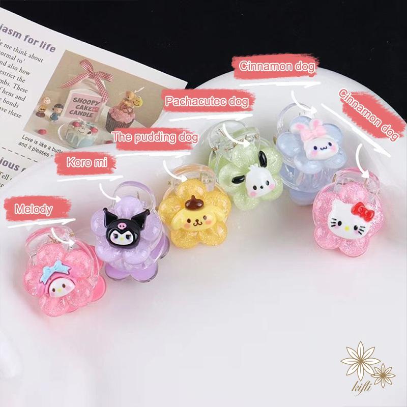 【kifli】SANRIO Kẹp Tóc Nhỏ Nhắn Hoạ Tiết Hoạt Hình Kulomi Nhật Bản Dễ Thương Xinh Xắn