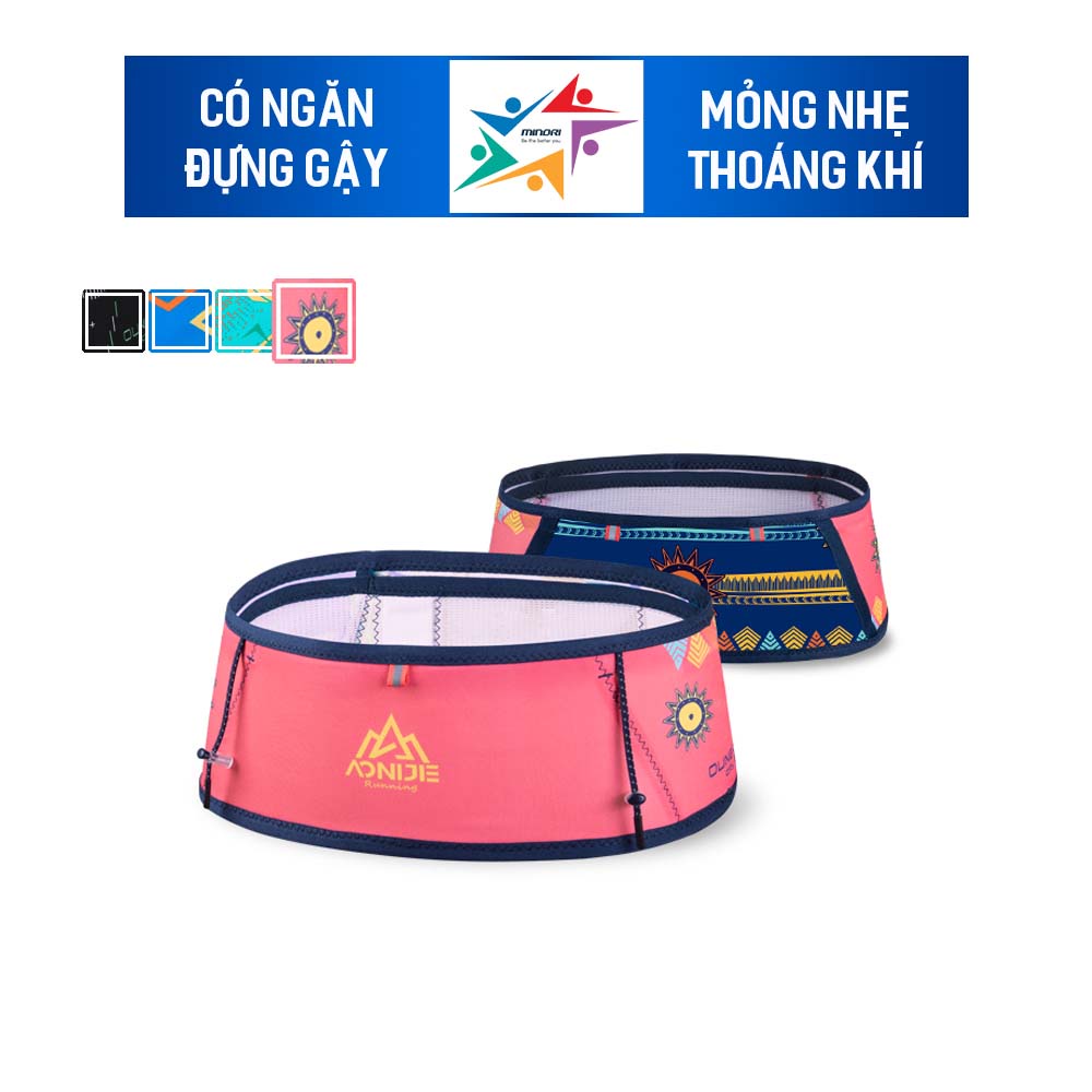 Đai Chạy Bộ Túi Đeo Hông  Đựng Điện Thoại Thể Thao Aonijie W8108 Ngăn Rộng