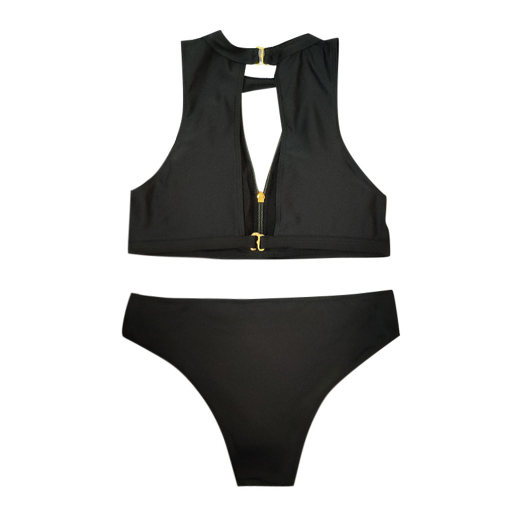 Bikini Màu Trơn Có Đệm Mút Gợi Cảm | BigBuy360 - bigbuy360.vn