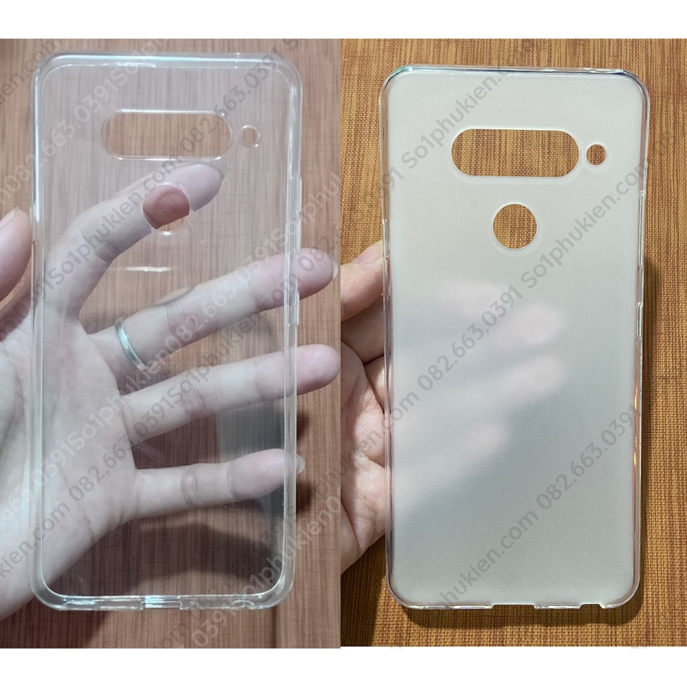 Ốp lưng LG V40 dẻo trong suốt dẻo trắng siêu dẻo, siêu bền