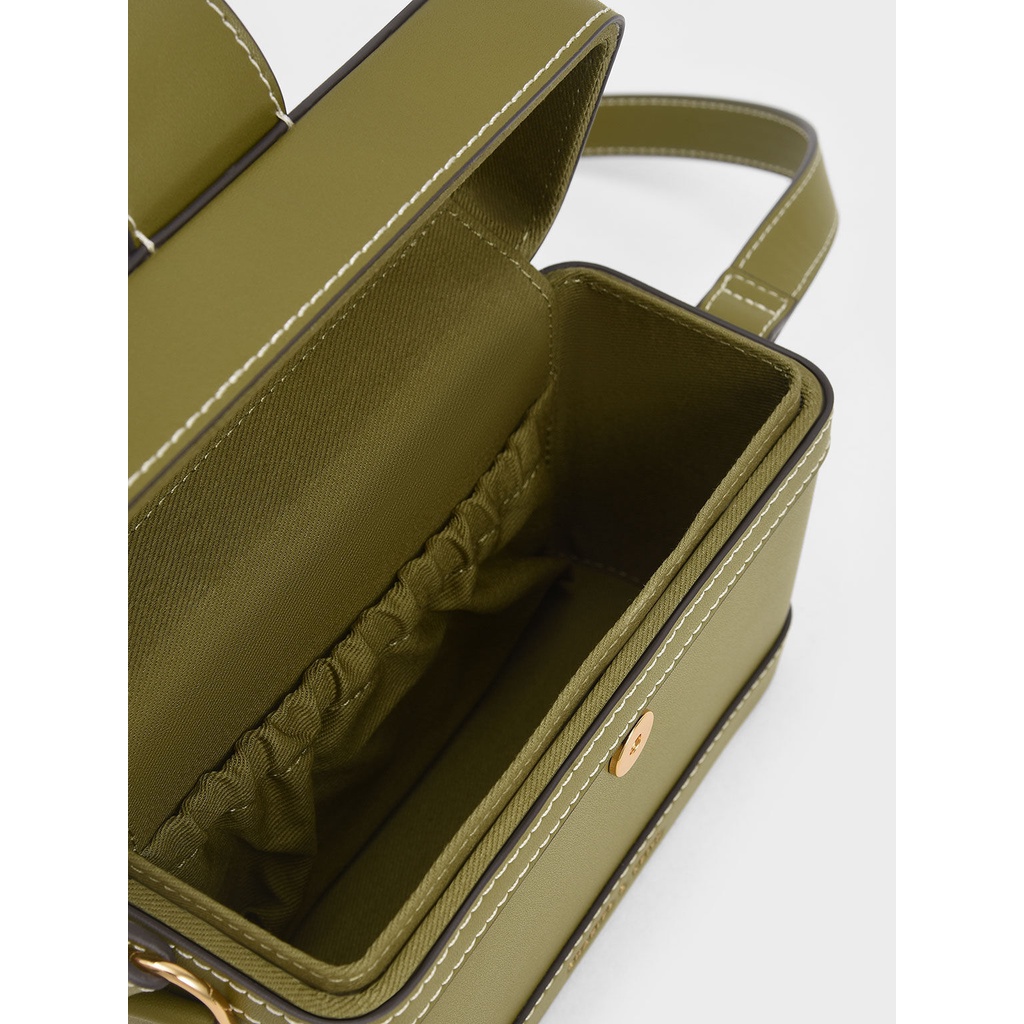 Ck2-80701182 Charles & KEITH Túi Đeo Chéo Thời Trang Hàn Cho Nữ