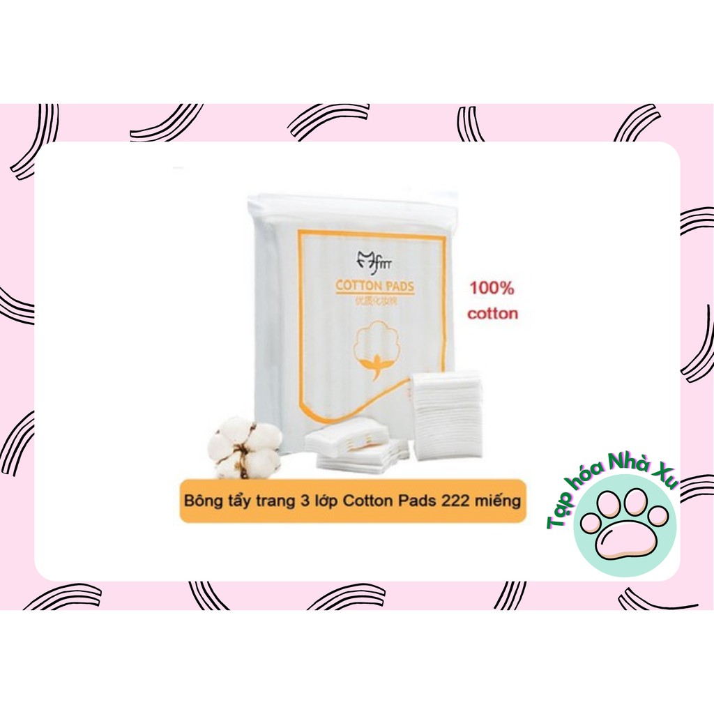 Bông Tẩy Trang Cotton Pads 222 miếng
