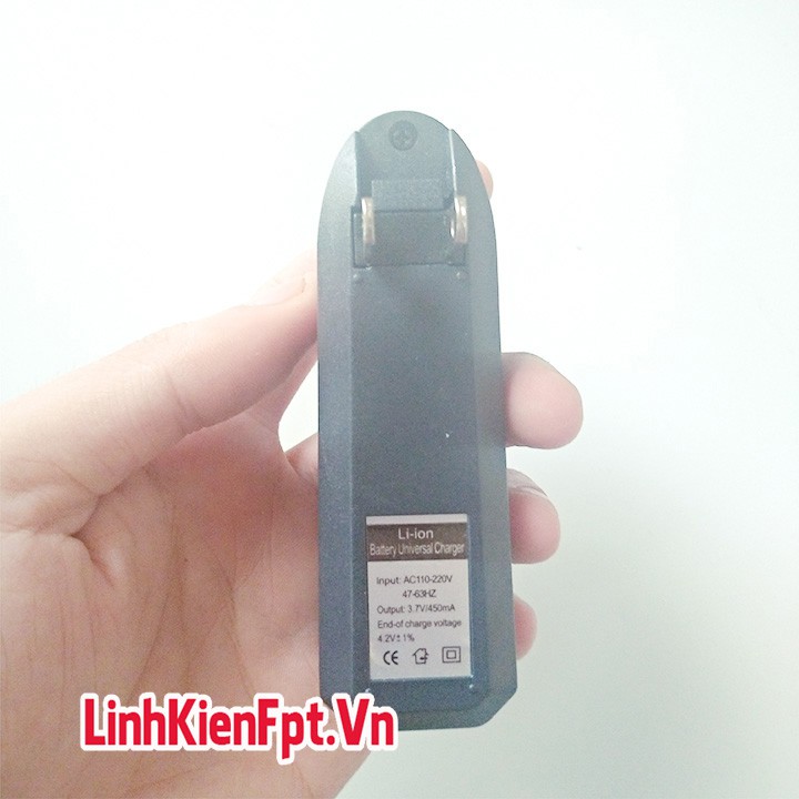 Sạc Pin Lithium 3.7V Sạc Rời , Sạc Pin Đèn Chiếu Sáng