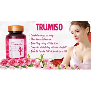 TRUMISO tăng nội tiết tố nữ tăng vòng 1, da trắng dáng xinh, tăng sinh lý nữ giới số 1 HOT