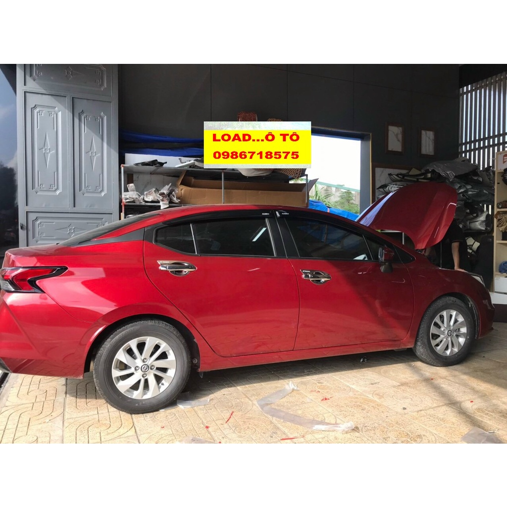 Vè Che Mưa NISSAN Almera 2023-2021 Mẫu Vè Đen Thái Cao Cấp