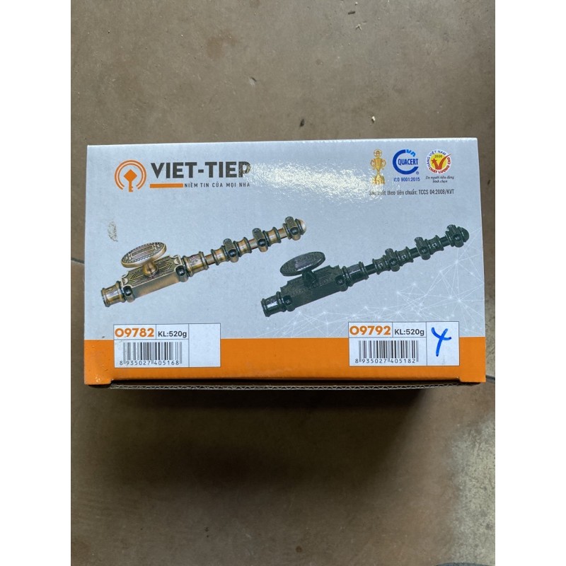 Bộ khoá clemon cửa đi không ổ khoá 09792( hàng chính hãng )
