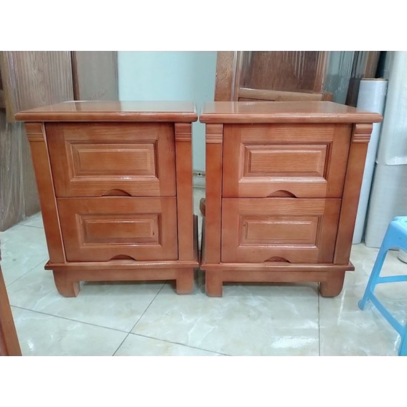 Kệ gỗ sồi ,táp đầu giường hai màu