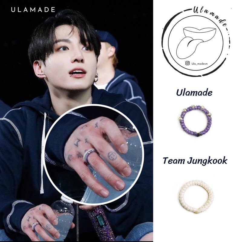 ✨Nhẫn handmade cheapmoment Kim Nam-joon and  Jungkook IRIS RING✨