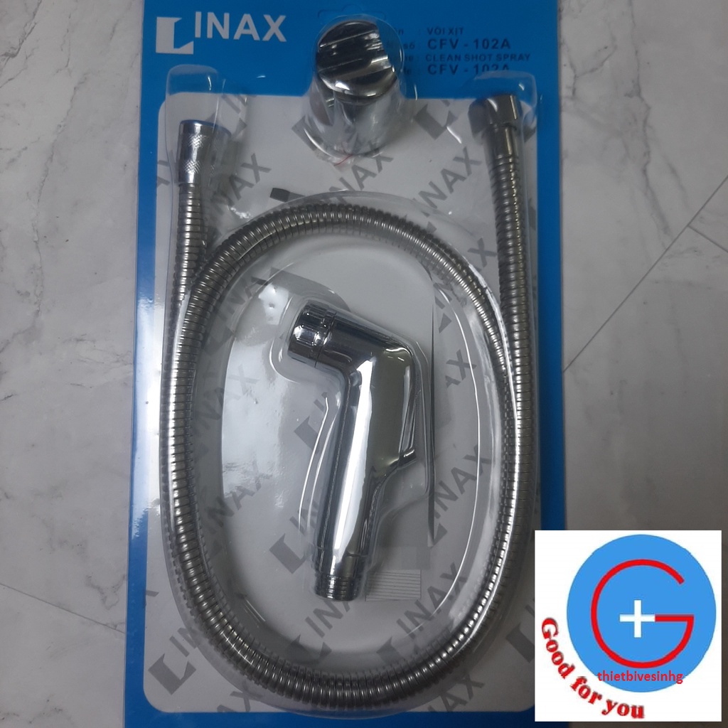 Bộ vòi xịt vệ sinh INAX ( inax) Inox- bộ xịt toilet inax