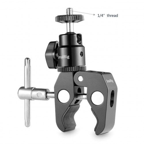 Phụ kiện SmallRig Super Clamp Mount with 1/4&quot; Screw Ball Head Mount 1124