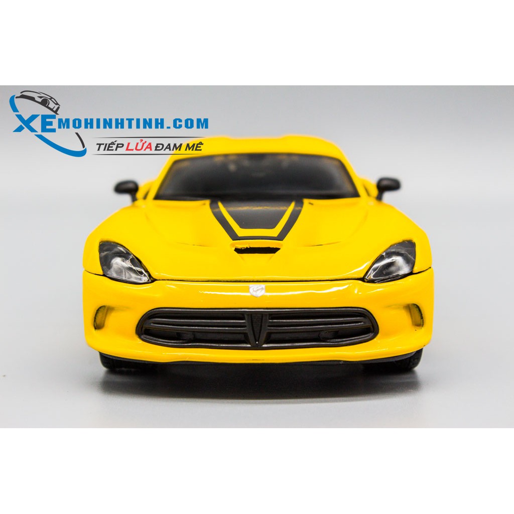 Xe Mô Hình Dodge Srt Viper Gts 2013 1:24 Maisto (Vàng)