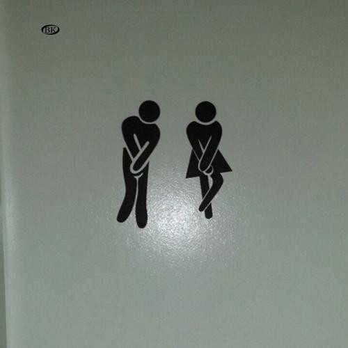 Giày Bata Thời Trang Năng Động Cho Nữ✿Sticker Dán toilet Nam Nữ diy Nghệ Thuật
