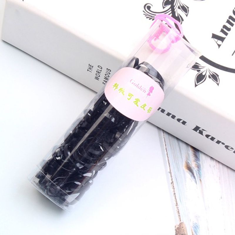 Dây Thun Cột Tóc 8 Kiểu Màu Sắc Kẹo Ngọt Dành Cho Bé Gái