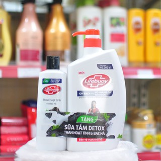 Sữa tắm ion bạc lifebuoy 850g
