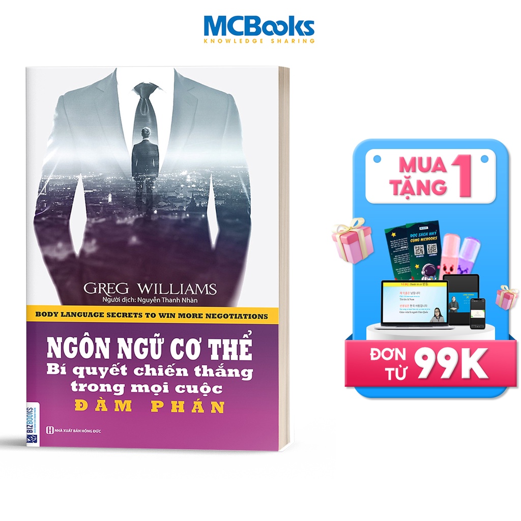 Sách - Ngôn Ngữ Cơ Thể - Bí Quyết Chiến Thắng Trong Mọi Cuộc Đàm Phán - BizBooks