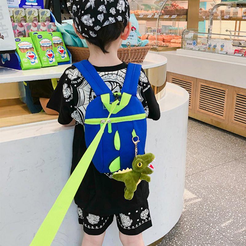 Ba lô hình khủng long hoạt hình đáng yêu chống lạc cho bé