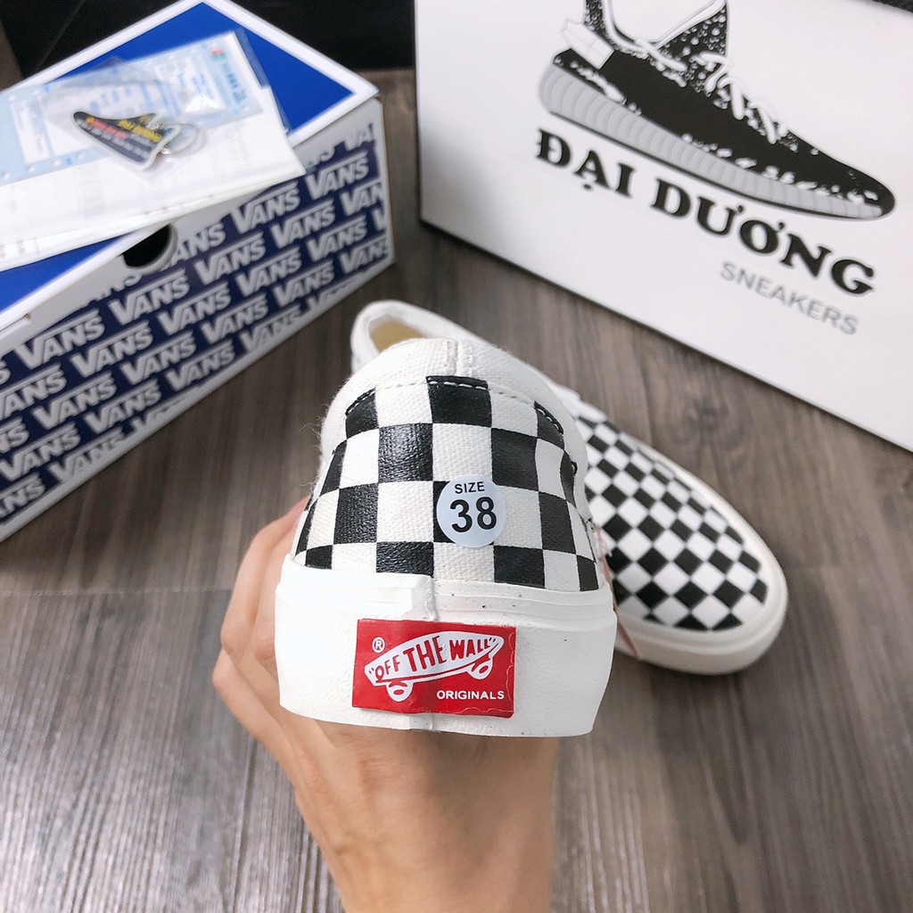 Vans caro [TẶNG MÓC KHÓA - FULL BOX] giày Vans caro nam nữa giày thể thao Vans caro tăng chiều cao nam nữ | BigBuy360 - bigbuy360.vn