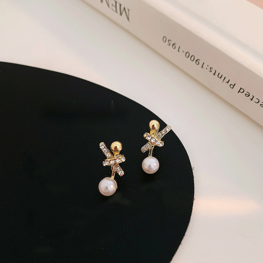 Bông Tai Mạ Bạc Dễ Thương