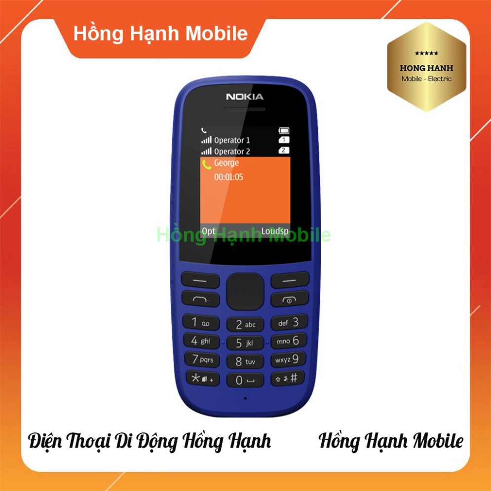 [ DEAL SỐC ] Điện Thoại Nokia 105 2 Sim (2019) - Hàng Chính Hãng Giao Hàng Toàn Quốc | WebRaoVat - webraovat.net.vn