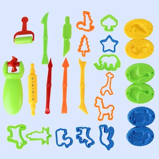 Set 26 khuôn nặn đất sét nhiều hình dạng cho bé