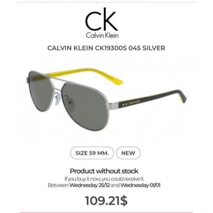 Kính Calvin Klein