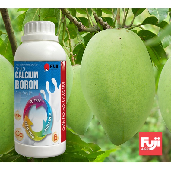 Phân bón vi lượng Canxi Bo Phú Sĩ Calcium Boron 500ml