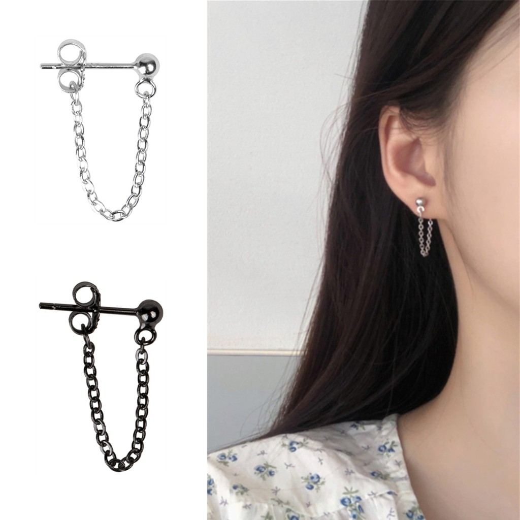 Khuyên Tai Chuỗi Đơn Giản C75