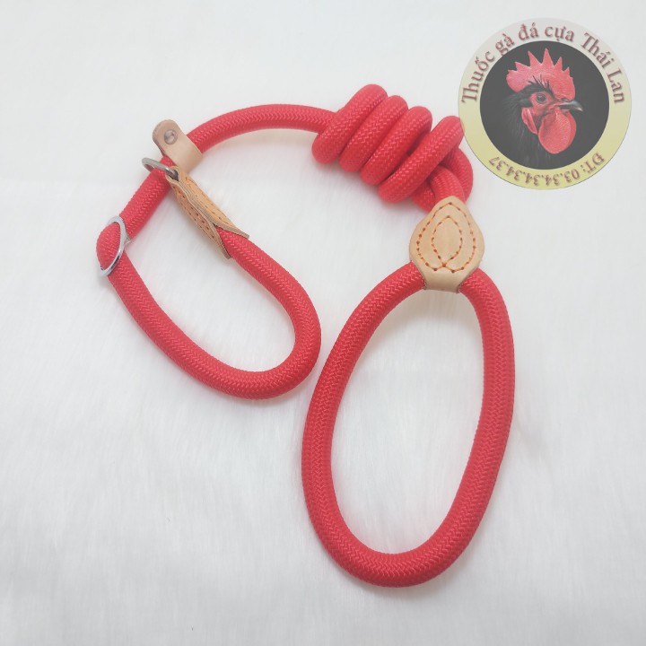 Dây xích và vòng cổ dành cho chó trung và lớn  1 dây dài 1 mét 2