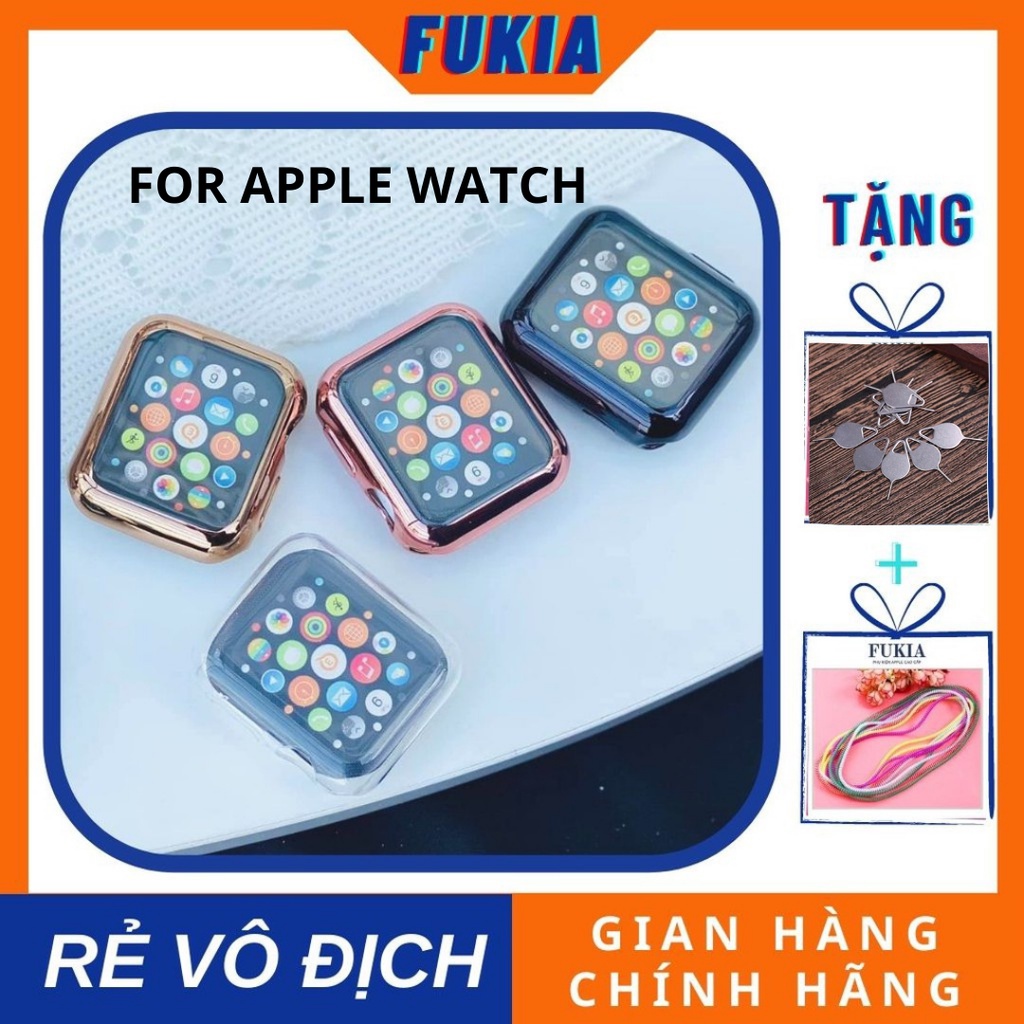 Ốp dẻo TPU chống sốc KST dành cho apple watch đồng hồ thông minh iwatch series 1/2/3/4/5/6/SE size 38/40/42/44mm