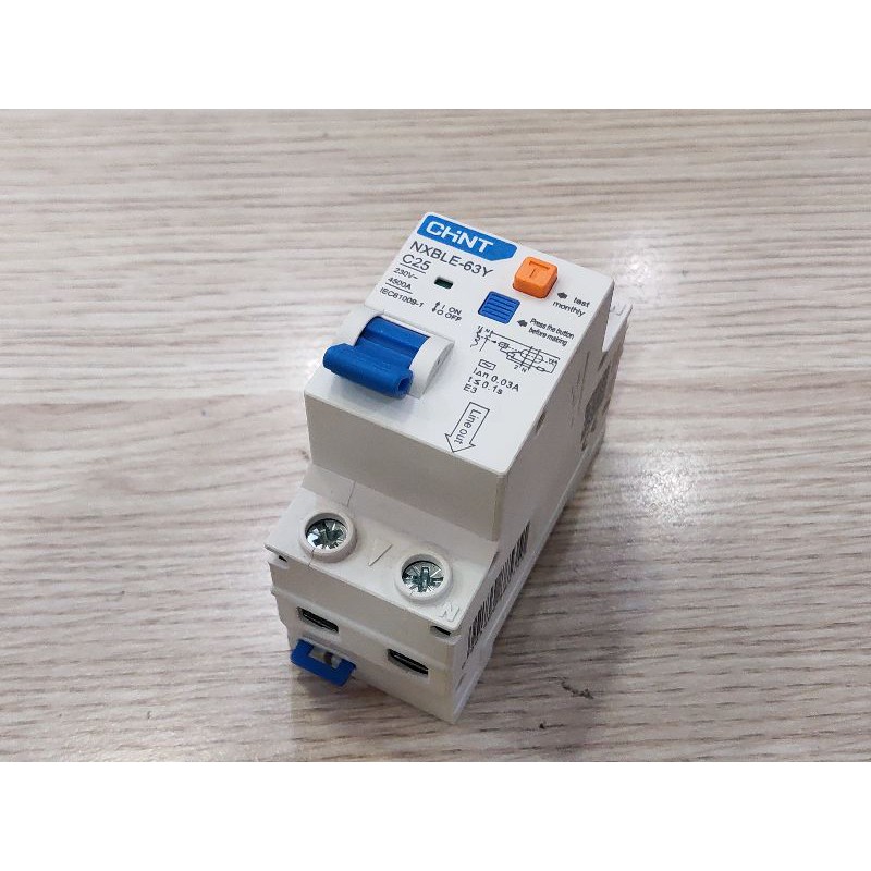 RCBO chống giật 30mA NXBLE-63Y 6A~63A Chint