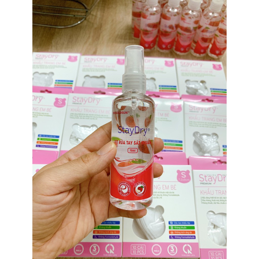 [HÀNG CÔNG TY] Staydry xịt rửa tay sát khuẩn | BigBuy360 - bigbuy360.vn