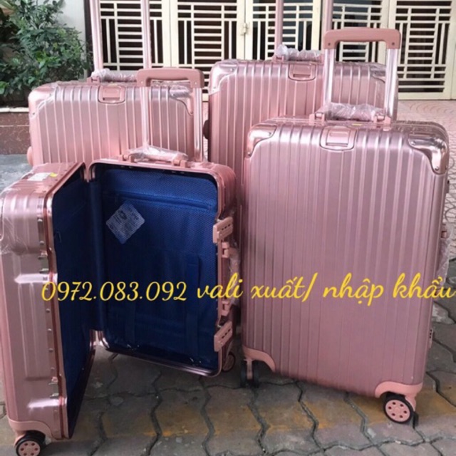 VALI KHUNG NHÔM KHÓA SẬP CAO CẤP SIZE 20-24-26-29