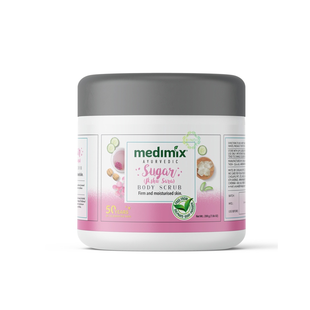 [Mã BMLTM50 giảm đến 50K đơn 99K] Tẩy tế bào chết cơ thể Medimix Ayurvedic thảo dược 200g | BigBuy360 - bigbuy360.vn