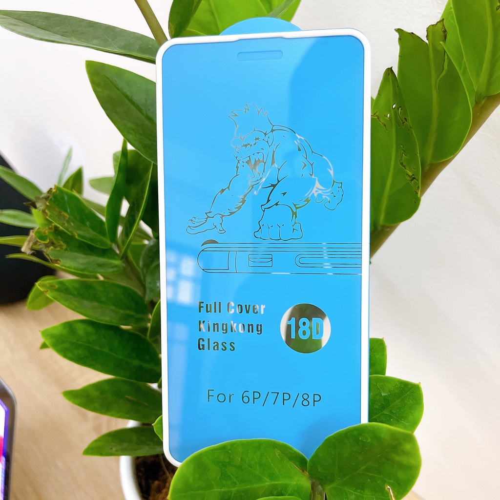 Kính cường lực kingkong 18D chống vỡ viền dành cho iphone