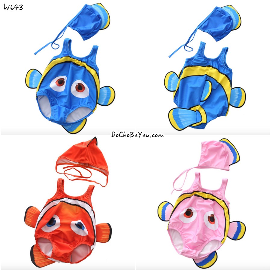 Đồ bơi cho bé sơ sinh từ 6 tháng đến 3 tuổi