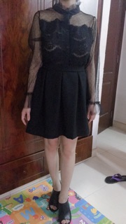 Áo ren lưới