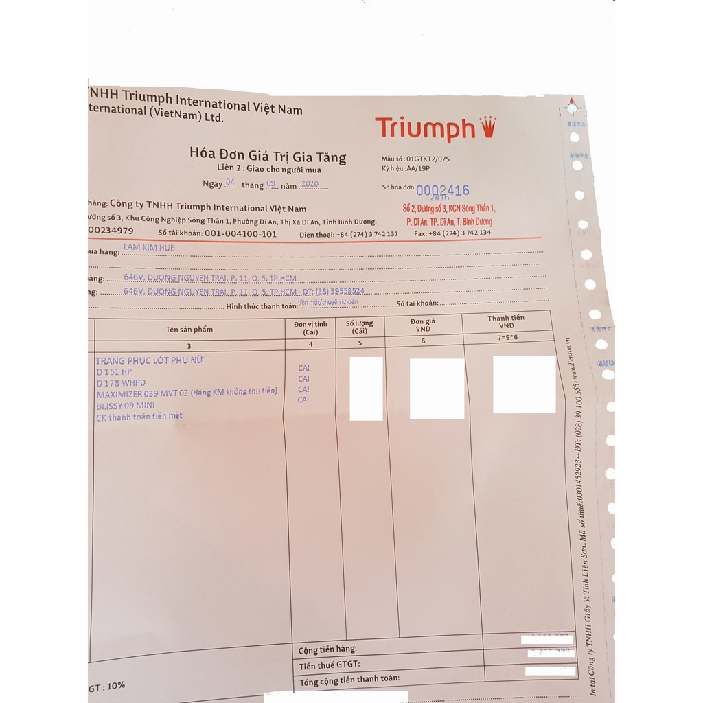 SALE SALE SALE - Áo lót nữ Triumph Diva 283 WHP xẻ V sâu.