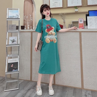 Váy suông dáng dài , đầm suông bầu chất cotton Helen Clothing Icon