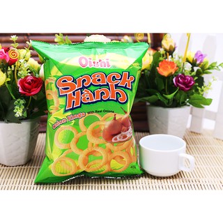Snack hành Oishi  Rings gói 42gr