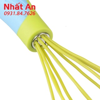 Phới đánh trứng cầm tay silicone 25cm