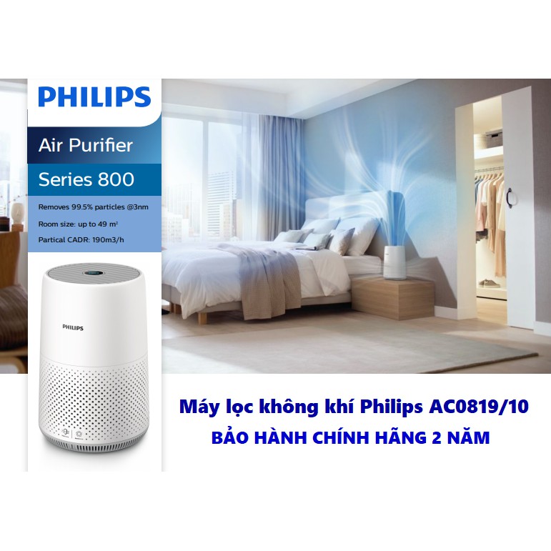 Máy lọc không khí PHILIPS AC0820/10 SERIES 800 [NHẬP ĐỨC]