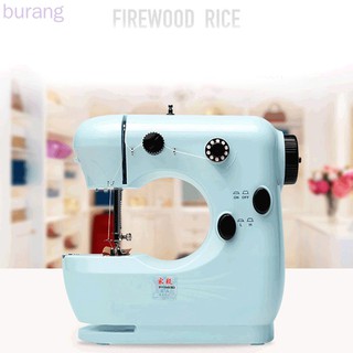Máy may điện mini kèm bàn đạp chân