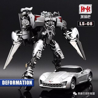 Mô hình Transformer Black Mamba LS 08 Corvette Assassin