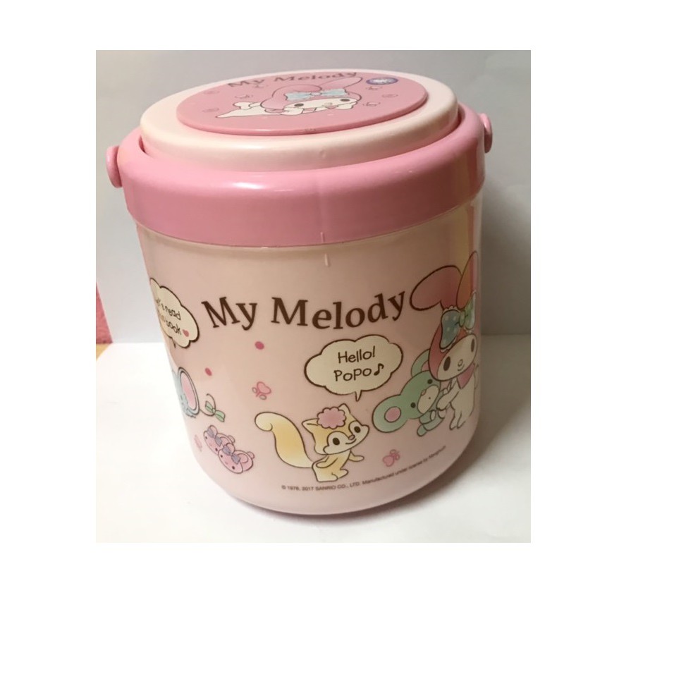 Ca nước nắp tròn My Melody 650ml - Thái Lan