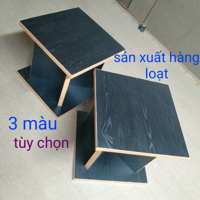 01 chiếc kệ loa chữ thập, 3 màu vân gỗ tùy chọn